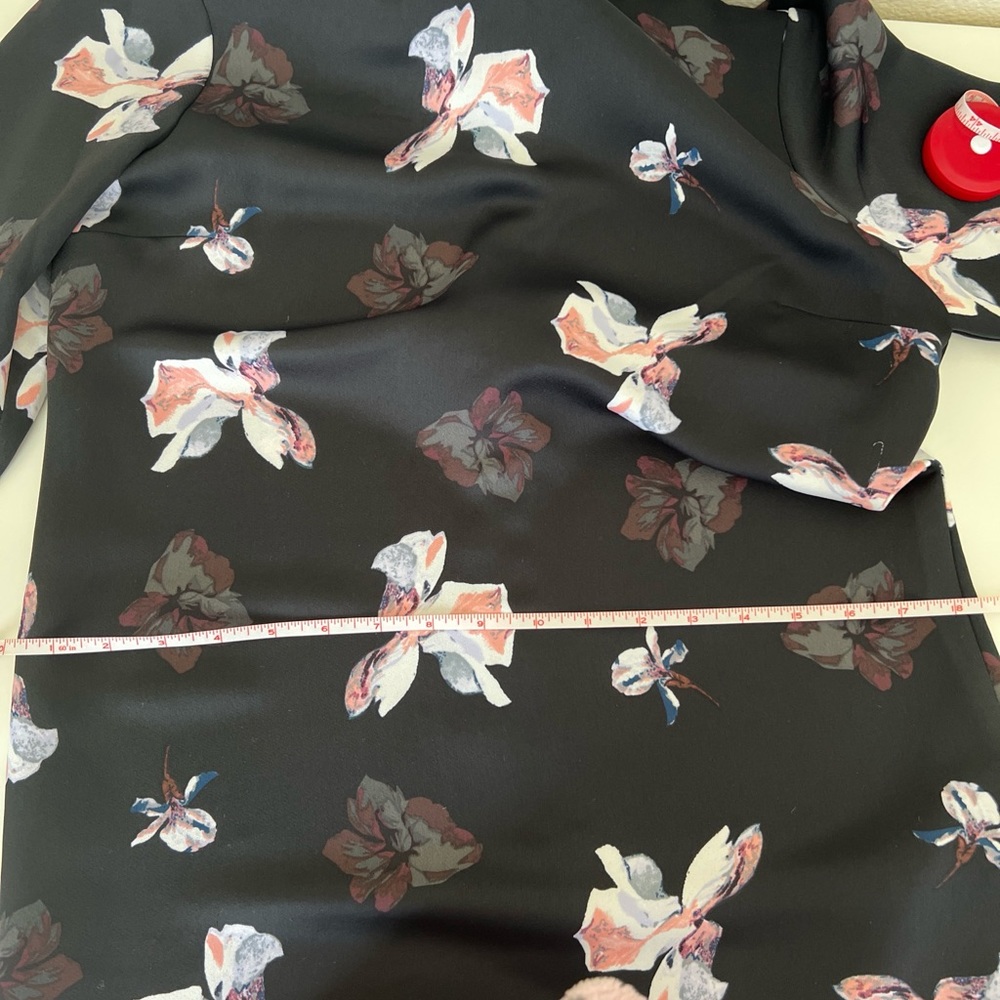 Banana Republic dress shift dress floral print size 4P - Picture 14 of 15